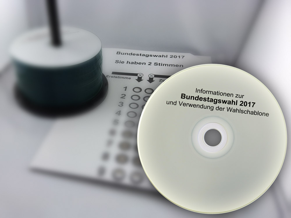 Informations-CD zur Bundestagswahl 2017